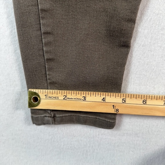 Democracy Jeans Womens 4 Brown Skinny Ab Technology Low Rise Stretch - Picture 10 of 11